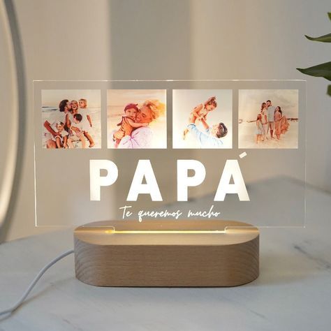 Especial para papá 4 fotos + mensaje especial